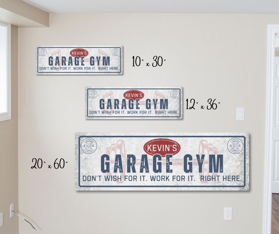 Custom Home Gym Canvas