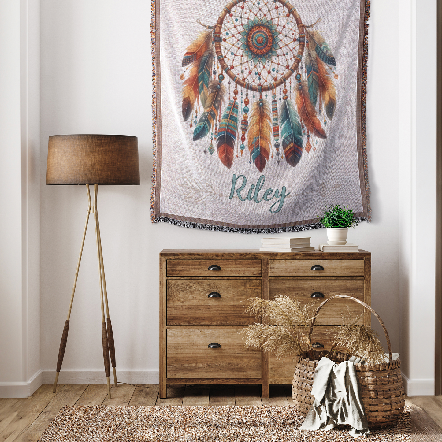 Personalized_Boho_Dreamcatcher_Blanket_Tapestry_V_Mockup.png